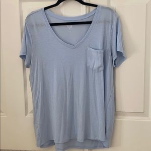 Baby Blue Oversized Tee